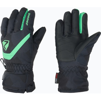 ZIENER Детски скиорски ръкавици ZIENER Loriko AS gray ink camo