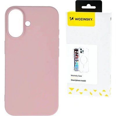 Wozinsky Силиконов калъф Wozinsky за Samsung Galaxy S25+ - Розов (5907769370076)
