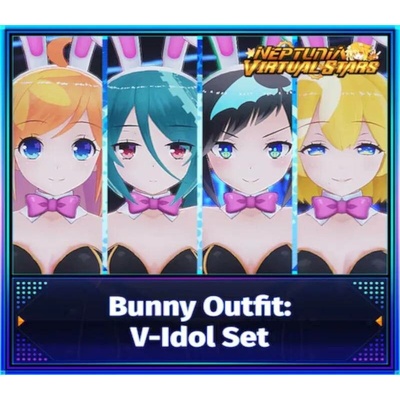 Neptunia Virtual Stars - Bunny Outfit - V-Idol Set