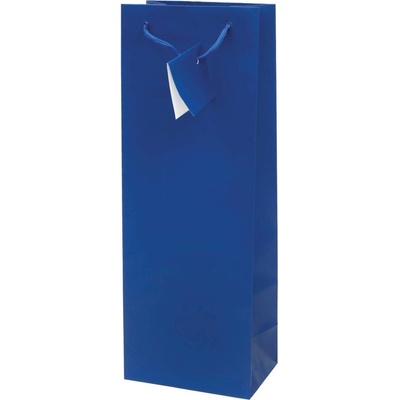 EUROCOM Подаръчна торбичка Mat Bottle, 13x36x8.5cm, синя (25406-А-СИН)