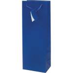 EUROCOM Подаръчна торбичка Mat Bottle, 13x36x8.5cm, синя (25406-А-СИН)