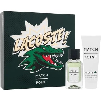 Lacoste Match Point подаръчен комплект: EDT 50 ml + душ гел 75 ml за мъже