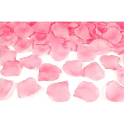 Okvětní lístky růží textilní světle růžové 5901157427151