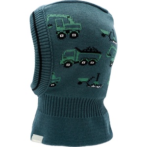 maximo Зимна шапка (beanie) maximo Mini Boys' Slouch Beanie Construction Vehicles Balaclava - Dark Slate - размер 49-51 cm (904-5114-0212)