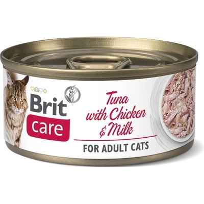 Brit Care Cat Tuna with Chicken And Milk 24 x 70 g