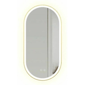 Tutumi OVL LED огледало с подсветка 50x100 см, розово злато (5902557396900)
