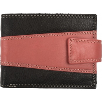 Image 1 of Delis Мъжки портфейл, Ilarion PT1368, естествена кожа, черен/рагонов цвят (PT1368)