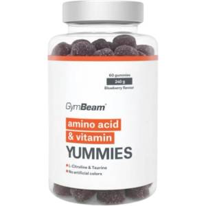 GymBeam Amino Acid & Vitamin Yummies [60 желирани бонбони] Боровинка