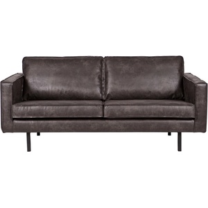WOOOD Черен диван от изкуствена кожа 190 cm Rodeo - WOOOD (378609-Z)