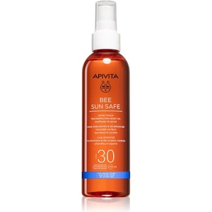 APIVITA Bee Sun Safe Satin Touch Oil SPF30 олио за загар SPF 30 200ml