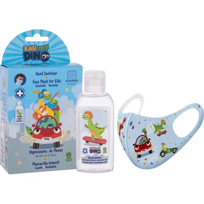 Air Val Комплект почистващ гел и маска Air Val - Dino, 100 ml