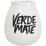 Verde Mate Керамичен калабас бял - Verde Mate
