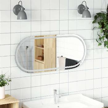 vidaXL LED огледало за баня, 100x45 см, овално (353287)