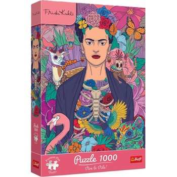 Trefl Пъзел Trefl от 1000 части - Фрида Кало: Разцъфнала душа (12096)