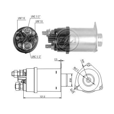 Spínač startéru RC - Ford E6HZ11390B