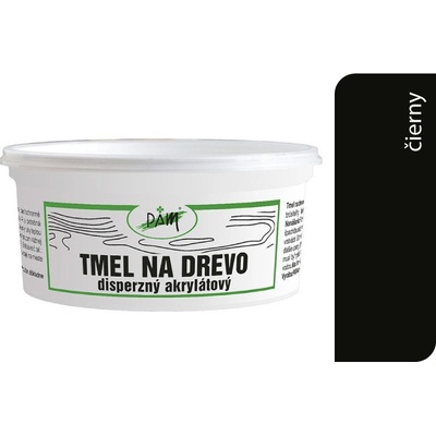 PAM akrylátový tmel na drevo 200 g čierna