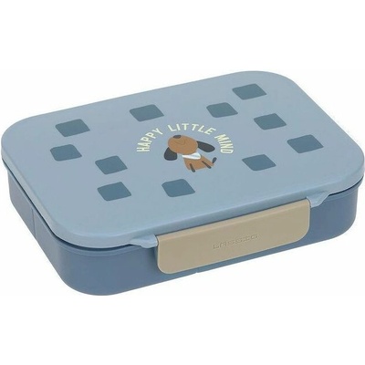 Lassig Desiatový box Bento Pattern Party blue/green