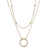 HARAHU Колие jo-28346 - Златно kp28346