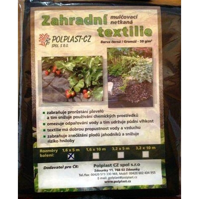 Agrikol netkaná textílie 1,6 x 5 m černá