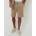 Threadbare Поларени къси панталони Threadbare Men's Fleece Jogger Shorts - Mid Stone