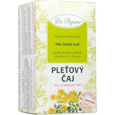 Dr.Popov Pleťový čaj porcovaný 30 g