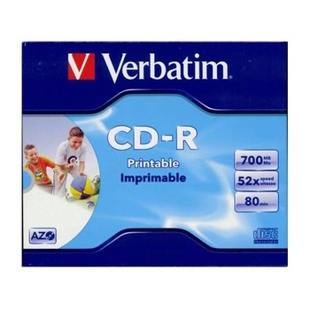 Verbatim 43324 празна аудио касета CD-R 700 MB 1 броя (43325) (43325)