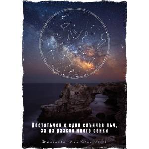  Звездна карта - Лято 7 (Postervramka-55-b1)