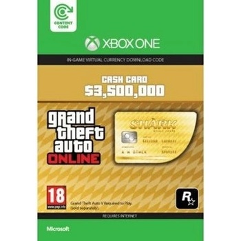 GTA 5 Online Whale Shark Cash Card 3,500,000$
