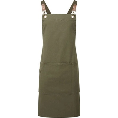 Premier Workwear Pracovní zástěra PR182 Olive Pantone 378 86 x 72 cm