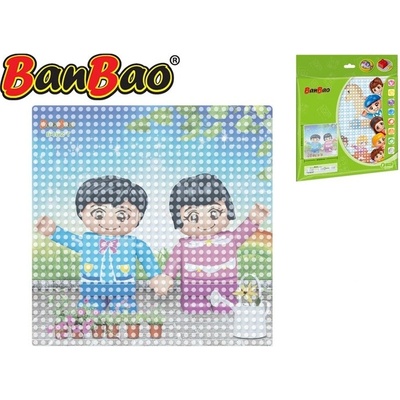 BanBao Young Ones základná doska 25,5x25,5cm transparentná