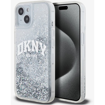 DKNY Заден капак с логото на течен блясък за iPhone 15 Прозрачен DKNY DKNY | Lilav | ЖЕНИ | UNI