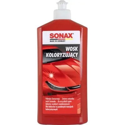 Sonax Polish & Wax Color NanoPro červená 250 ml