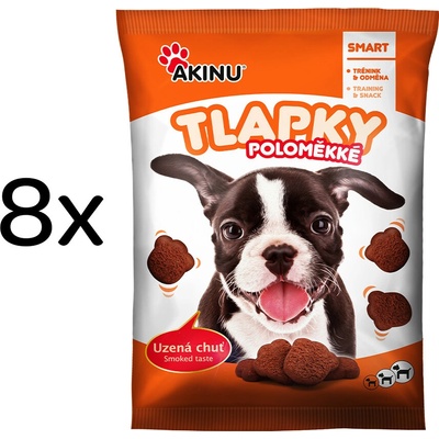 Akinu Poloměkké tlapky 8 x 400 g