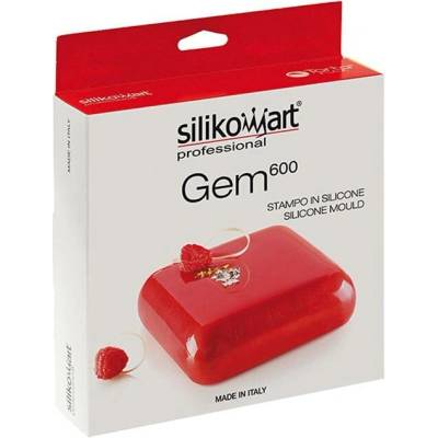 Silikomart forma silikon design zaoblený čtverec 600 ml