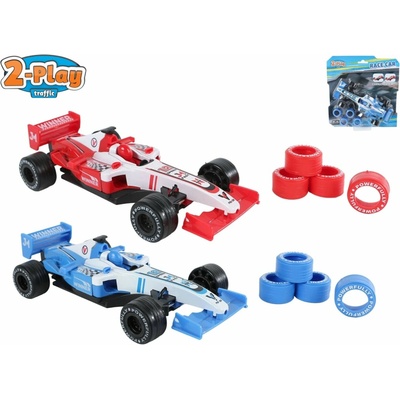 Mikro trading 2-Play Traffic Formule na zpětný chod s náhradními pneumatikami 17 cm