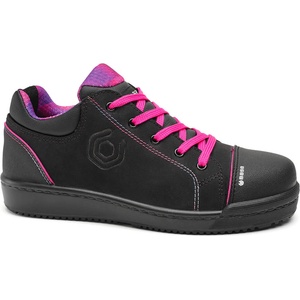 Portwest Base margot s3 src b0240 / Дамски предпазни обувки s3 - черно/розово 41 (b0240bbfu41)