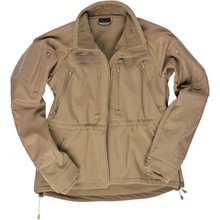 Bunda Mil-tec softshell plus coyote brown