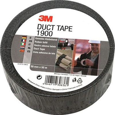 3M Duct tape textilna páska 50 mm x 50 m čierna