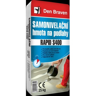 Samonivelační stěrka Den Braven Rapid S400 (25 kg)