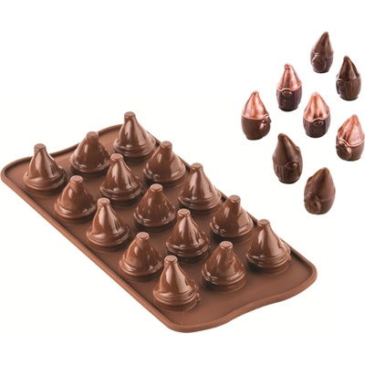 Silikomart Форма за сладки Scg056 Mr & Mrs Brown силиконова (22.156.77.0065)