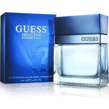 Guess Seductive Blue for Men EDT 100 ml + sprchový gel 200 ml + deospray 226 ml dárková sada