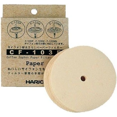 Hario Хартиени филтри за вакуумен съд Hario (CF-103E)