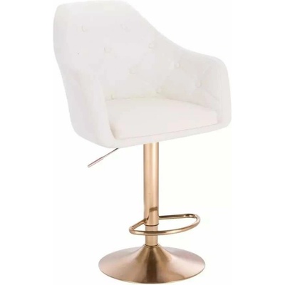 LuxuryForm Design Andora na zlatom tanieri biela