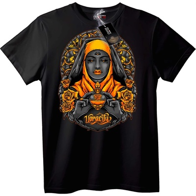 NOONEBRAND Тениска Voracitu мистичен оракул - M, Black