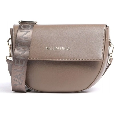 Valentino Bags crossbody kabelka půlměsíc taupe tmavošedá