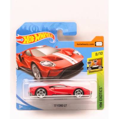 Mattel Hot Wheels '17 Ford GT červený