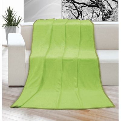 Brotex Micro deka světle zelená 150x200