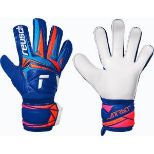 Reusch Вратарски ръкавици Reusch Attrakt Solid sharp blue/white/shocking orange