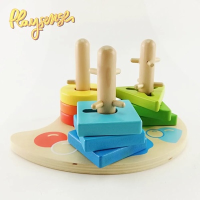 Playsense Дървен Пъзел - Лабиринт Playsense (60474)