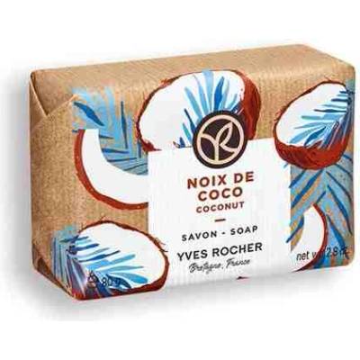 Yves Rocher Bain de Nature tuhé mydlo na ruky Coconut 80 g